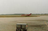 UNKNOWN @ DTW - New York Air at DTW in 1984 - by Florida Metal