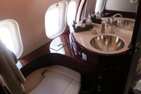 N111QS @ ORL - Net Jets Global 5000 - by Florida Metal