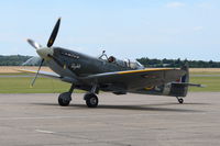 G-CICK @ EGSU - Just landed at Duxford. - by Graham Reeve