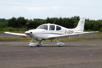 G-JOHA @ EGFH - G3 GTS, Elstree Hertfordshire based, previously N196PG, seen taxxing in. - by Derek Flewin