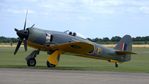 G-CBEL @ EGSU - 3. G-CBEL on the eve of The Flying Legends Airshow, July 2017. - by Eric.Fishwick