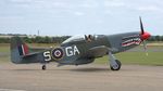 G-SHWN @ EGSU - 2. KH774 on the eve of The Flying Legends Airshow, July 2017. - by Eric.Fishwick