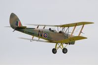F-AZEI @ LFFQ - De Havilland DH-82A Tiger Moth II, on display, La Ferté-Alais Airfield (LFFQ) Air Show 2016 - by Yves-Q
