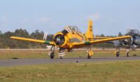 N128KA @ TIX - T-28B - by Florida Metal