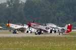N44727 @ KOSH - North American P-51D Mustang N44727 - by Dariusz Jezewski  FotoDJ.com