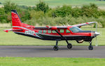D-FNDA @ EDRJ - decelerating after touchdown - by Friedrich Becker