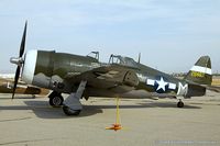 N3395G @ KCNO - Republic P-47G Thunderbolt Spirit of Atlantic City NJ  C/N 42-25254, NX3395G - by Dariusz Jezewski www.FotoDj.com