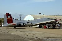 N5017N @ KCNO - Boeing B-17G Flying Fortress Aluminium Overcast  C/N 8649, N5017N - by Dariusz Jezewski www.FotoDj.com