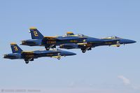 163765 @ KOQU - F/A-18C Hornet 163765 C/N 0845 from Blue Angels Demo Team  NAS Pensacola, FL - by Dariusz Jezewski www.FotoDj.com