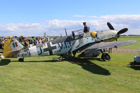 11 @ EHMZ - Shot down by U.S. P-47 Thunderbolt near Moerkapelle,the Netherlands. Wreckage was recovered in 1978 and restored for static display by Vliegend Museum Seppe (EHSE).
Exhibited during the Zeeuwse Luchtvaartdagen at Midden Zeeland Airport. - by Raymond De Clercq
