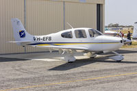 VH-EFB @ YSWG - OzRunways (VH-EFB) Cirrus SR20 on display at the Wagga City Aero Club open day at Wagga Wagga Airport. - by YSWG-photography