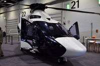 UNKNOWN @ EGLC - Airbus Helicopters H160, on display at Helitech 2017 in the ExCel Centre, London. - by Graham Reeve