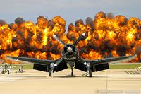 N179PT @ KNTU - Chance Vought F4U-5 Corsair C/N 122179, N179PT - by Dariusz Jezewski www.FotoDj.com