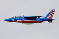 E85 @ LFSI - Dassault-Dornier Alpha Jet E (F-UGFF), Athos 08 of Patrouille de France 2017, On display, St Dizier-Robinson Air Base 113 (LFSI) Open day 2017 - by Yves-Q