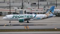 N233FR @ MIA - Frontier - by Florida Metal