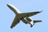 9H-VCB @ LFBD - Bombardier Challenger 300, Take off rwy 23, Bordeaux-Mérignac airport (LFBD-BOD) - by Yves-Q
