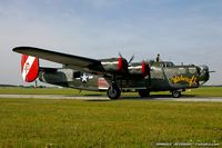 N224J @ KYIP - Consolidated Aircraft B-24J Liberator Witchcraft  C/N 44-44052, NX224J - by Dariusz Jezewski www.FotoDj.com