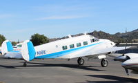 N18E @ SZP - 1958 Beech SUPER E18S, two P&W R985 450 Hp Wasp Jrs. - by Doug Robertson
