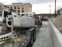 UNKNOWN @ KPUB - Aircraft on truck, Pueblo - by Ronald Barker