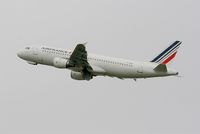 F-GHQL @ LFBO - Airbus A320-211, Take off rwy 32L, Toulouse-Blagnac Airport (LFBO-TLS) - by Yves-Q