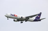N144FE @ KIND - Boeing 767-300F - by Mark Pasqualino