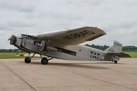 N9645 @ KIOW - Arriving on the ramp - by Glenn E. Chatfield