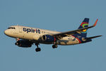 N640NK @ DFW - Arriving at DFW Airport - by Zane Adams