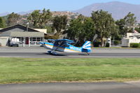 N5035N @ SZP - 1978 Bellanca 8KCAB DECATHLON, Lycoming AEIO-320 150 Hp, landing roll Rwy 22 - by Doug Robertson