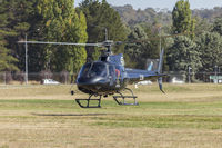 VH-LVM @ YSCB - Canberra Helicopters (VH-LVM) Ae?rospatiale AS 350B2 operating joy flights at the 2018 Canberra Airport open day - by YSWG-photography