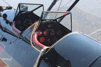 N59031 @ SZP - 1941 Boeing Stearman A75N1 (PT-17), Continental W670 220 Hp radial, closeup of rear cockpit instrument panel - by Doug Robertson