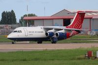 QQ101 @ EGSH - Seen departing in her new livery - by AirbusA320