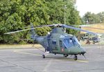 H16 @ EBBL - Agusta A.109BA of the FAeB (Belgian Air Force) in 'Wolf' special colours at the 2018 BAFD spotters day, Kleine Brogel airbase - by Ingo Warnecke