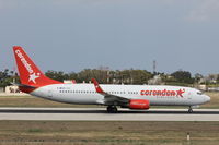 9H-TJG @ LMML - B737-800 9H-TJG Corendon Airlines - by Raymond Zammit