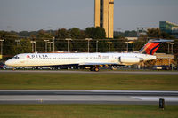 N905DE @ KCLT - As of the upload date, this plane is still flying for Delta though it's into its 26th year. - by Dave Turpie