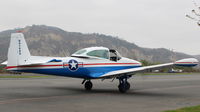 N91689 @ SZP - 1946 North American NAVION, Continental E225 Upgrade, taxi to Young Eagles boarding area (changed) - by Doug Robertson