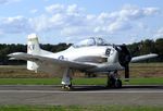 N377WW @ EBBL - North American T-28B Trojan at the 2018 BAFD spotters day, Kleine Brogel airbase - by Ingo Warnecke