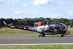 3E-KA @ EBBL - Aerospatiale SA.316B Alouette III of the Austrian Army (Bundesheer) in '50 years jubilee' special colours at the 2018 BAFD spotters day, Kleine Brogel airbase - by Ingo Warnecke