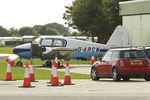 G-ARCW @ EGNI - At Skegness Airport , Lincolnshire - by Terry Fletcher