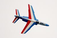 E94 @ LFRN - Dassault-Dornier Alpha Jet E (F-TERH), Leader of Patrouille de France 2014, On display, Rennes-St Jacques airport (LFRN-RNS) Air show 2014 - by Yves-Q