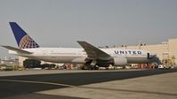 N797UA @ KSFO - Smoky weather from Paradise fire. SFO 2018. - by Clayton Eddy