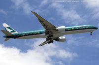 B-KPB @ KJFK - Boeing 777-367/ER - Cathay Pacific Airways  C/N 35299, B-KPB - by Dariusz Jezewski www.FotoDj.com