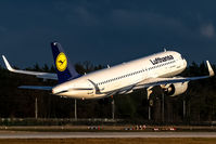 D-AINF @ EDDF - evening sun - by Uwe Zinke