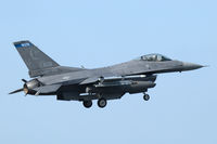 91-0408 @ EHLW - Minnesota ANG F-16C landing at Leeuwarden air base, the Netherlands, Frisian Flag 2019 - by Van Propeller