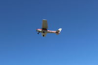 N714HH @ SZP - 1977 Cessna 150M, Continental O-200 100 Hp, takeoff climb Rwy 22 - by Doug Robertson
