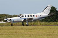 115 @ LFRU - Socata TBM-700, Take off run  rwy 23, Morlaix-Ploujean airport (LFRU-MXN) air show 2017 - by Yves-Q
