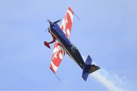 F-TGCJ @ LFFQ - Extra 330SC, French Air Force aerobatic team, On display, La Ferté-Alais (LFFQ) air show 2015 - by Yves-Q