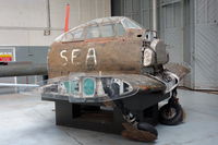 UNKNOWN @ EGSU - Mitsubishi Zero A6M5 cockpit, on display at the IWM, Duxford. - by Graham Reeve