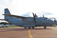 06 @ EGVA - Lithuanian Air Force Spartan on show at RIAT 2019 Fairford - by Chris Holtby