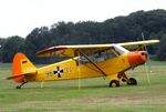 D-EFTB @ EBDT - Piper L-18C Super Cub (PA-18-95) at the 2019 Fly-in at Diest/Schaffen airfield - by Ingo Warnecke