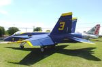 162826 - McDonnell Douglas F/A-18A Hornet at the Fort Worth Aviation Museum, Fort Worth TX - by Ingo Warnecke